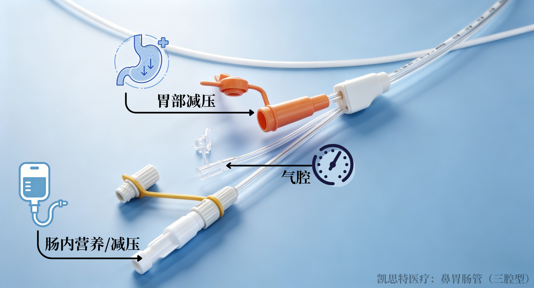 鼻胃肠管（三腔型）